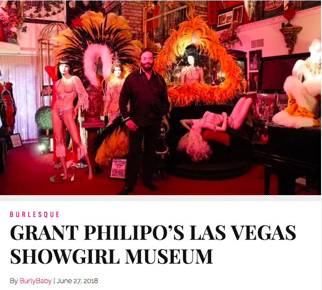 GRANT PHILIPO, THE SAVIOR OF SHOWGIRL TREASURE — GRANT PHILIPO'S